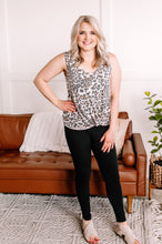 Load image into Gallery viewer, She&#39;s Got Claws Animal Print Button Back Tank
