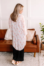 Load image into Gallery viewer, Make Your Plans Chiffon Cherry Blossom Kimono
