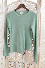 Load image into Gallery viewer, On Your Side Ruched Sweater In Sage
