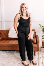 Load image into Gallery viewer, Ladies Night Out Jumpsuit In Black
