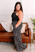Load image into Gallery viewer, Keep It Sassy Dress Pants In Black &amp; Taupe Ditsy Dot

