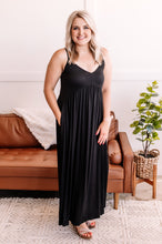 Load image into Gallery viewer, Be Enviable Maxi Dress In Black
