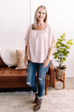 Load image into Gallery viewer, On The List Square Neck Top In Oatmeal

