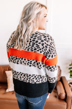 Load image into Gallery viewer, Lost All Track Of Time Leopard Sweater In Riverbed
