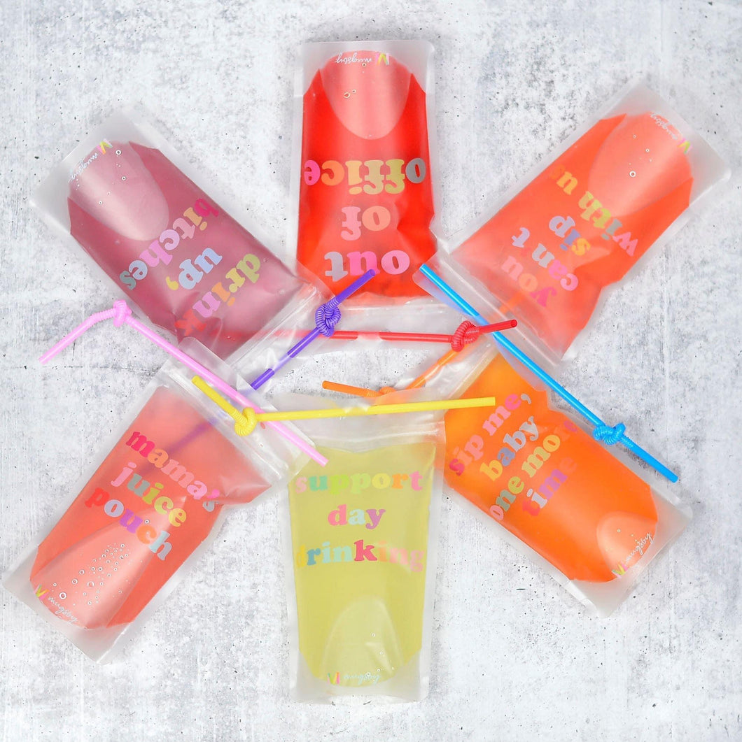 Adult Drink Pouches - PREORDER